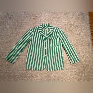 Vintage 20s 30s Men’s Striped Sports Blazer Jacket Boating Collegiate Sporting